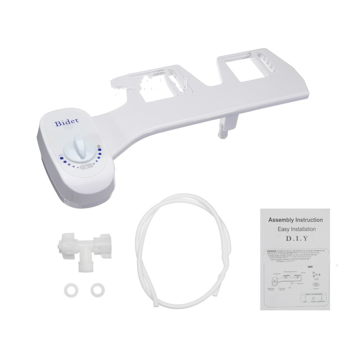 Non-Electric Toilet Seat Water Sprinkler Bathroom Mechanical Bidet Fresh Water Nozzle Single Sprinkler