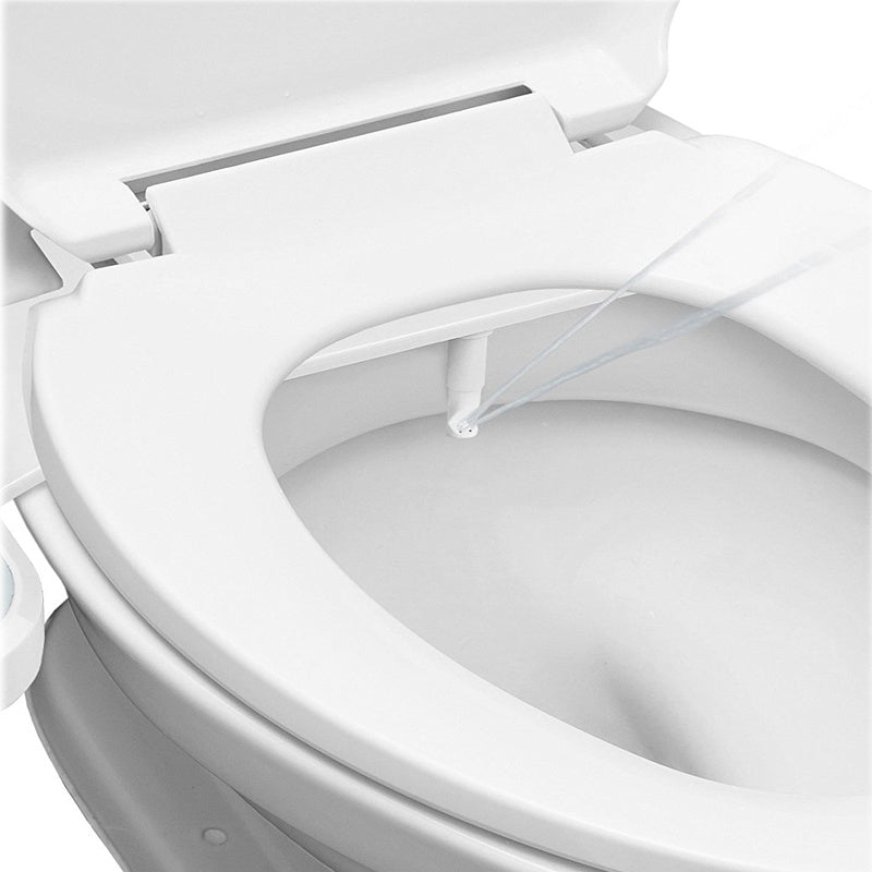 Non-Electric Toilet Seat Water Sprinkler Bathroom Mechanical Bidet Fresh Water Nozzle Single Sprinkler