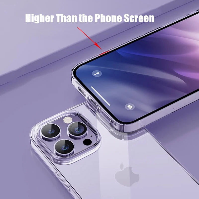 Transparent Phone Case For iPhone Soft TPU Silicone