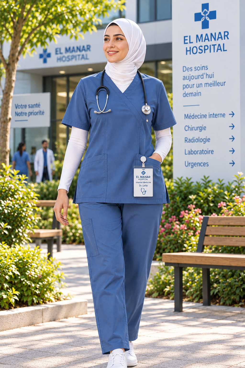 Uniforme / tenue médicale professionnelle