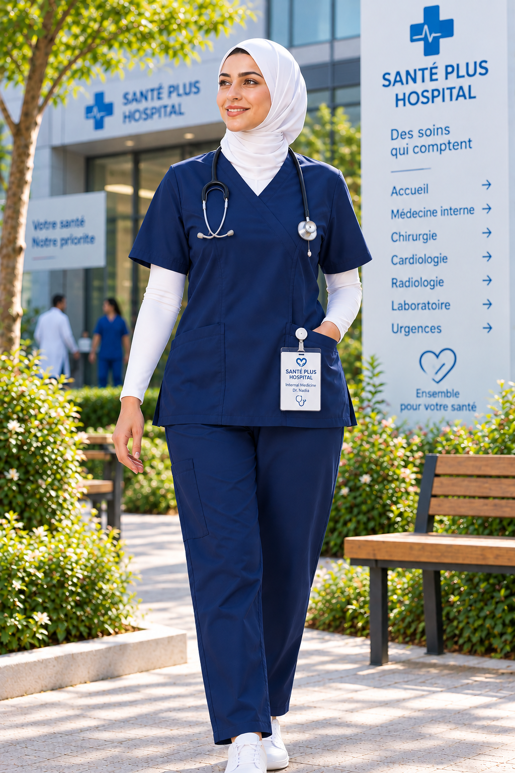 Uniforme / tenue médicale professionnelle