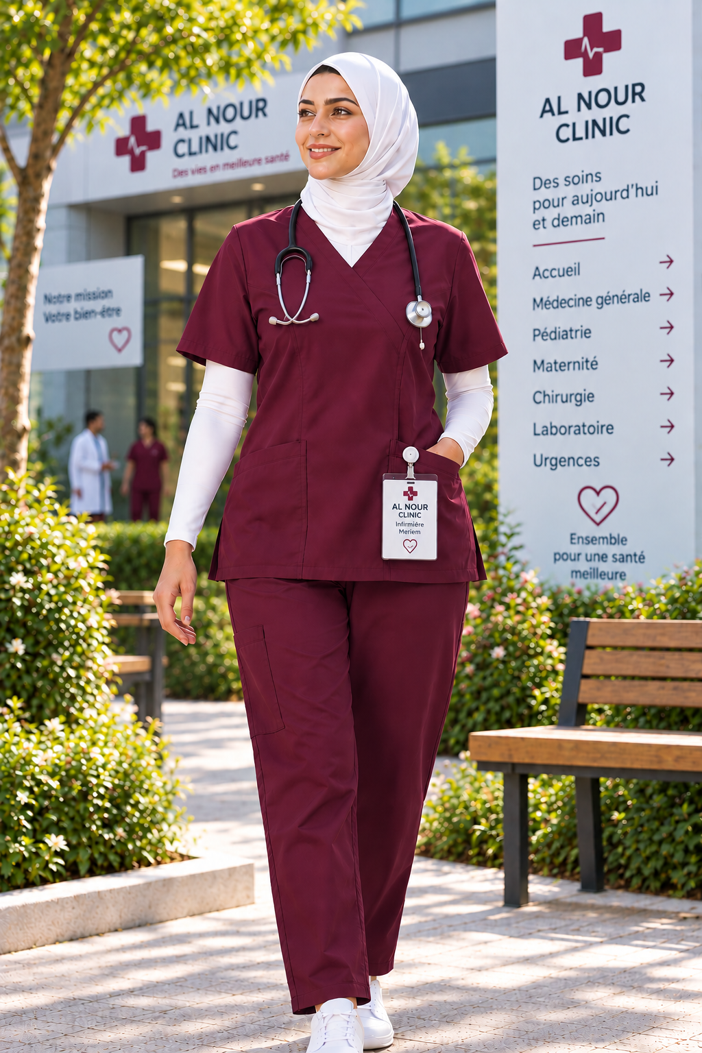Uniforme / tenue médicale professionnelle