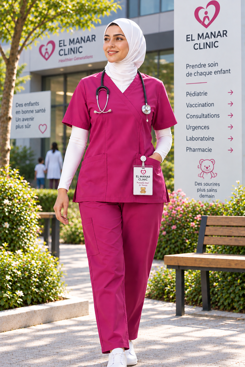 Uniforme / tenue médicale professionnelle
