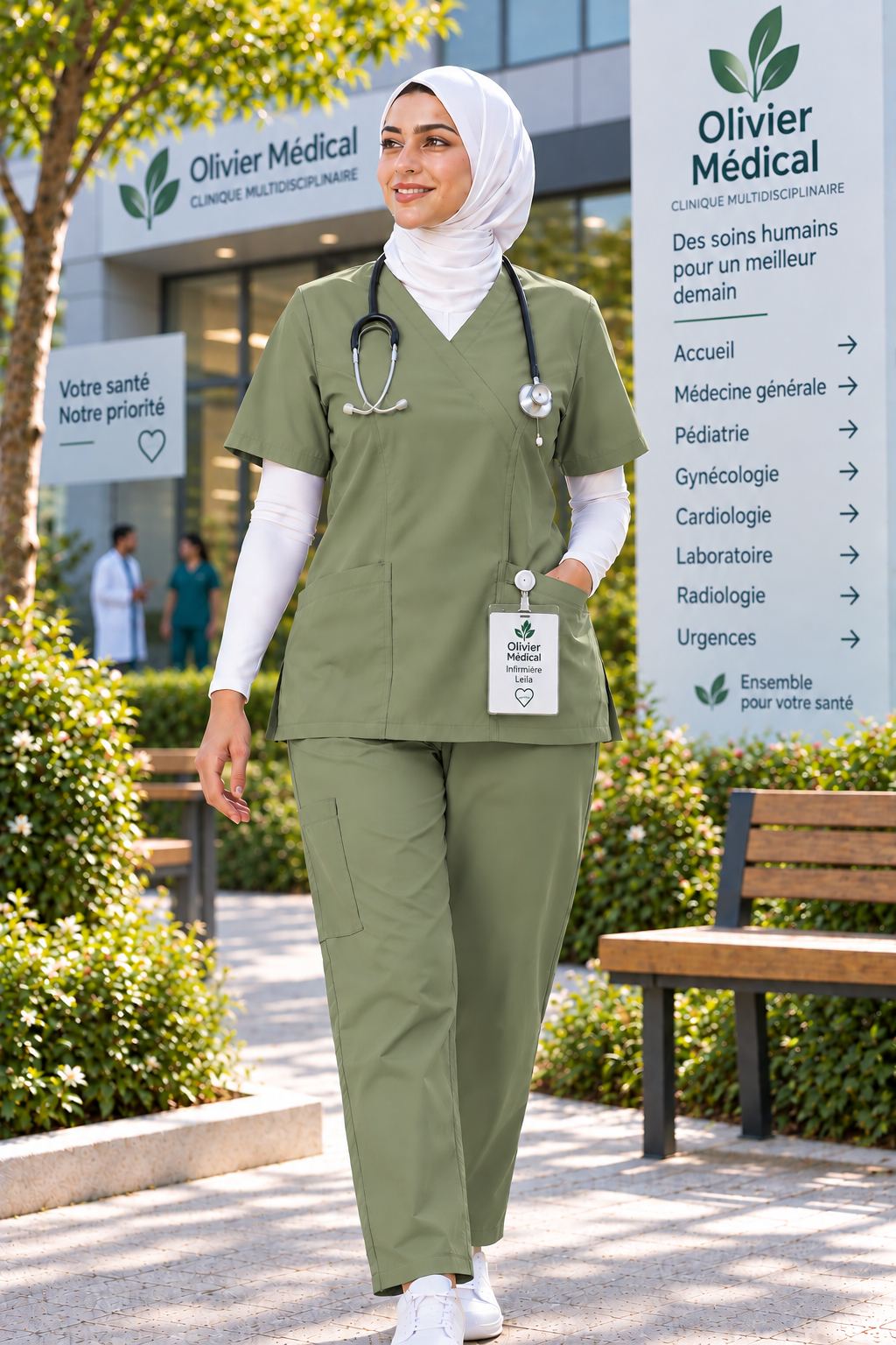 Uniforme / tenue médicale professionnelle