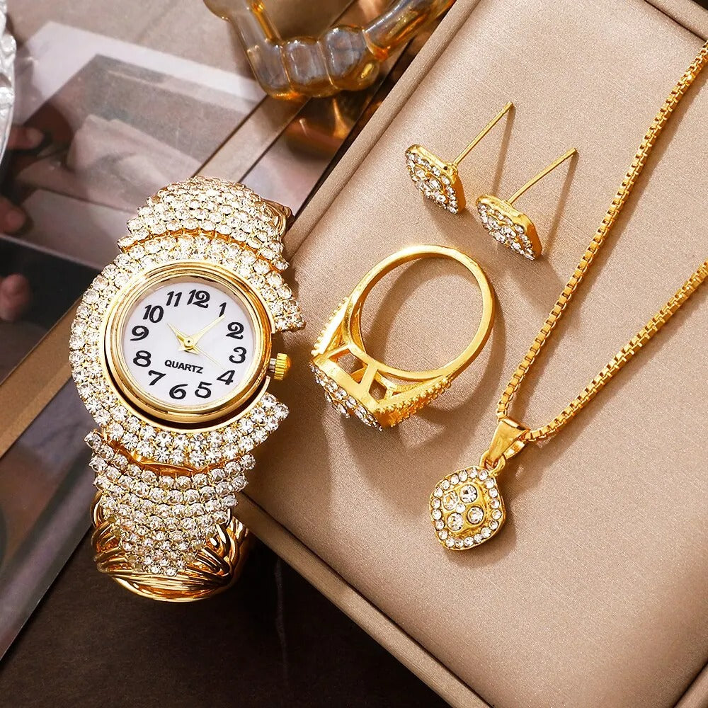 5 Pcs Set Luxury Fashion Jewelry