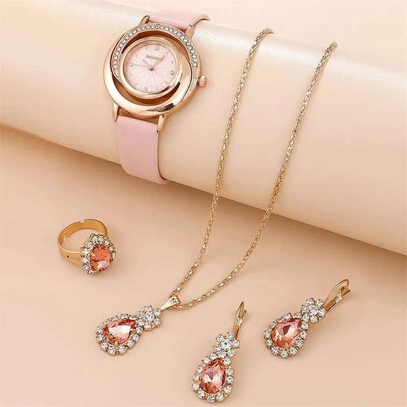 5 Pcs Set Luxury Fashion Jewelry