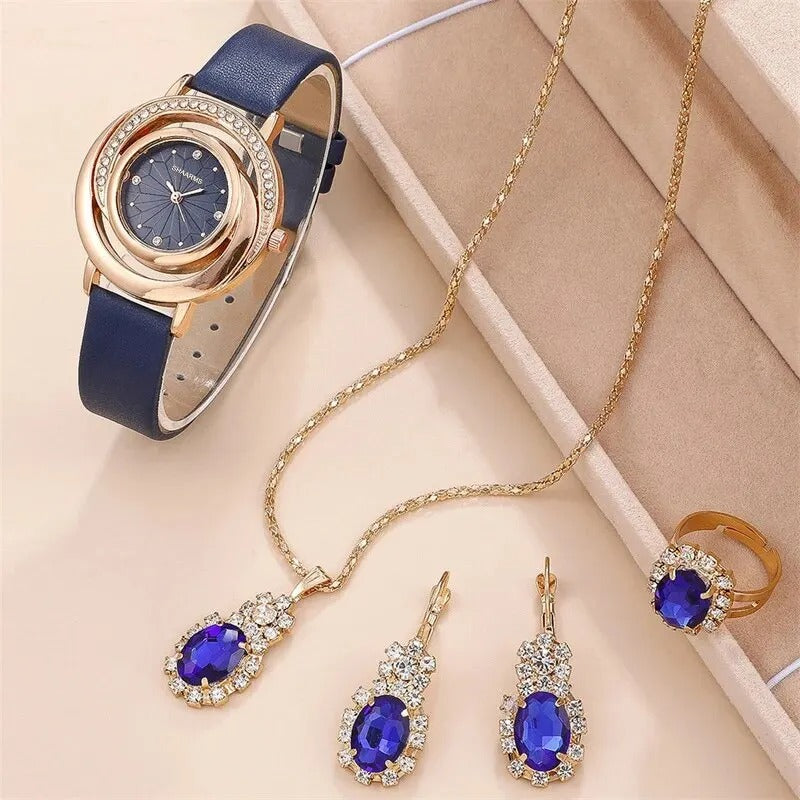 5 Pcs Set Luxury Fashion Jewelry