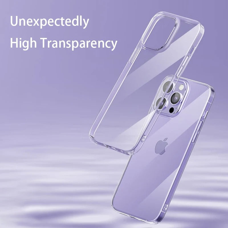 Transparent Phone Case For iPhone Soft TPU Silicone