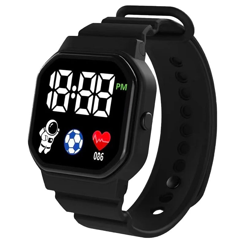 Kids Watch Sport LED Digital Boys Girls Gifts