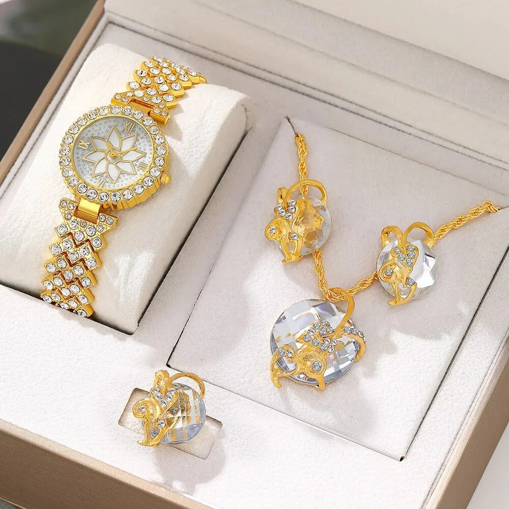 5 Pcs Set Luxury Fashion Jewelry