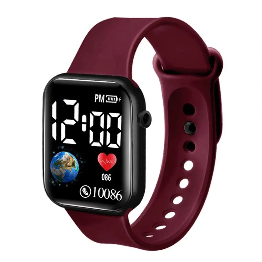 Kids Watch Sport LED Digital Boys Girls Gifts